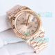 TWB Swiss replica Rolex 2836 Day-Date II Presidential Rose Gold Roman Dial 40mm watch (6)_th.jpg